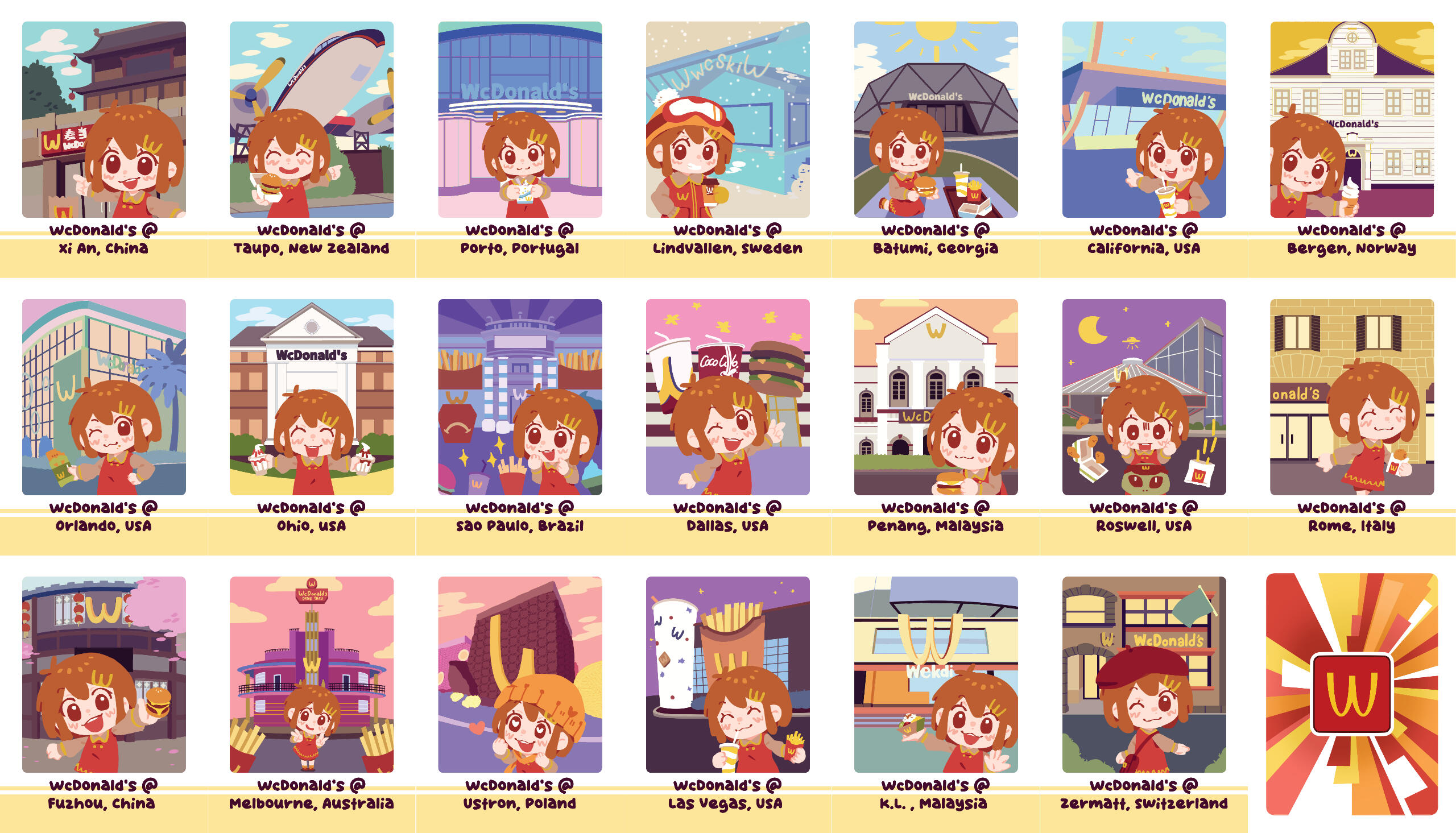 Trading Card Group Project: Character Design