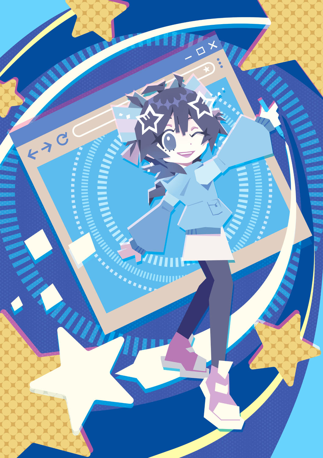 (Adobe Illustrator) Character Illustration